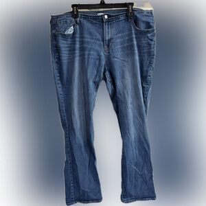 Old Navy Women's Straight Leg Blue Jeans